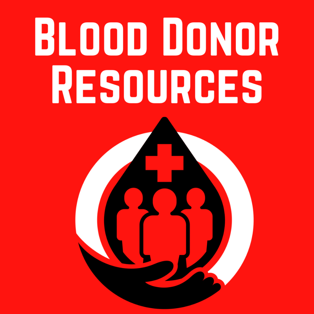 Blood Donor Resources